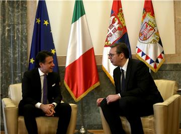 SERBIA ITALY DIPLOMACY