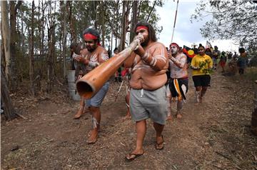 AUSTRALIA INDIGEONOUS PROTEST