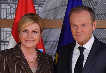 BELGIUM EU COUNCIL CROATIA DIPLOMACY