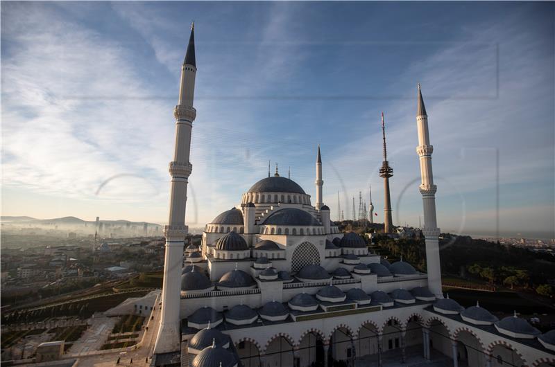 TURKEY ARCHITECTURE CAMLICA MOSQUE