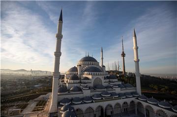 TURKEY ARCHITECTURE CAMLICA MOSQUE