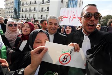 ALGERIA PROTEST BOUTEFLIKA 5TH TERM