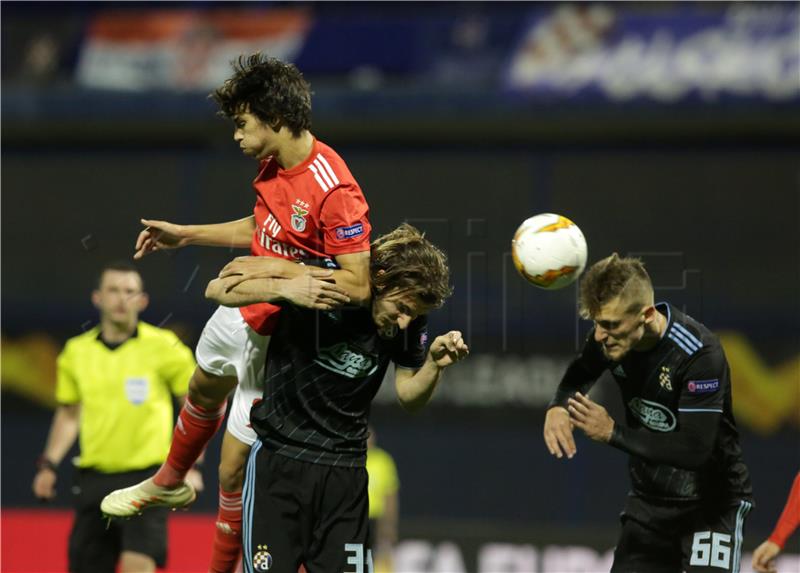 Prva utakmica osmine finala Europske nogometne lige Dinamo - Benfica