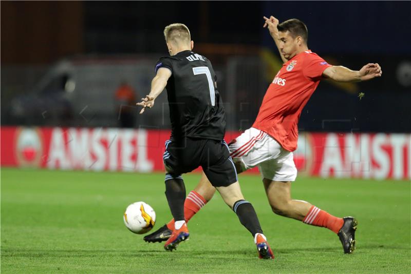 Prva utakmica osmine finala Europske nogometne lige Dinamo - Benfica