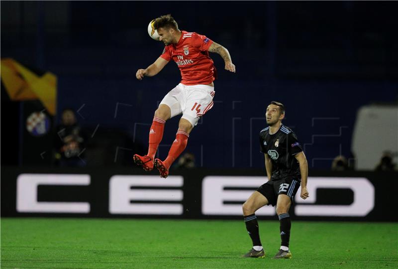 Prva utakmica osmine finala Europske nogometne lige Dinamo - Benfica