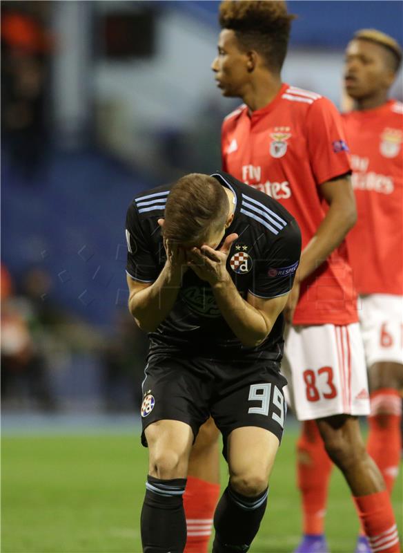 Prva utakmica osmine finala Europske nogometne lige Dinamo - Benfica