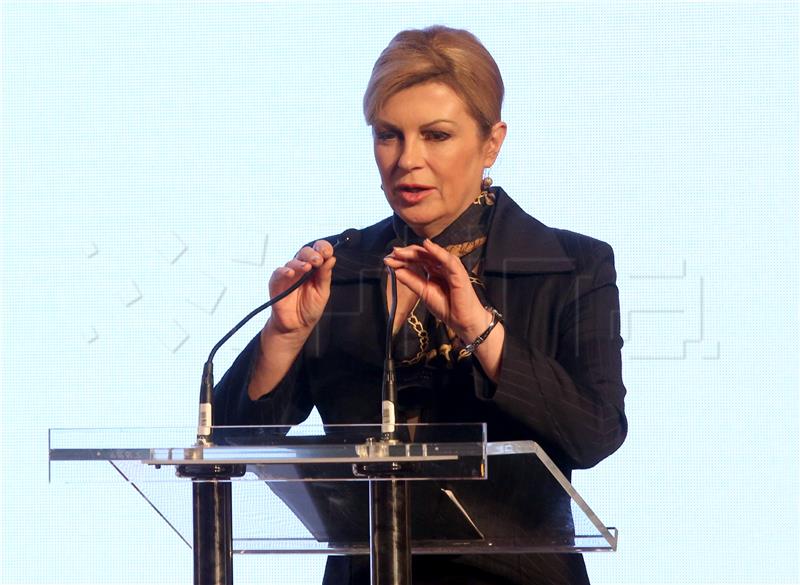 Grabar-Kitarovic: Since coming into office I have advocated media freedom