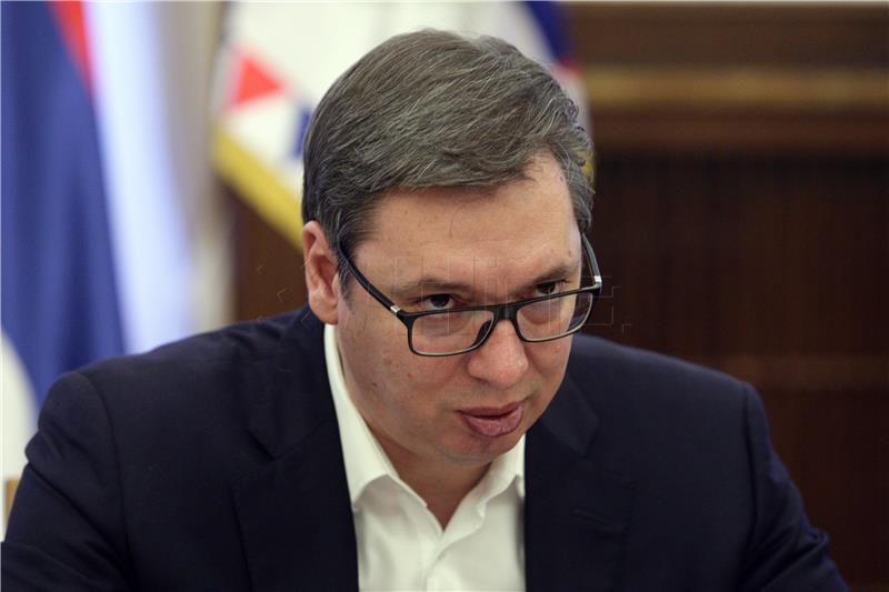 Srbijanski predsjednik Vučić oštro odbacio kosovsku platformu za dijalog, kosovske dužnosnike nazvao "bandom"