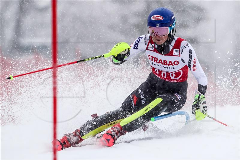 Slalom Špindleruv Mlyn: Shiffrin vodeća nakon prve vožnje