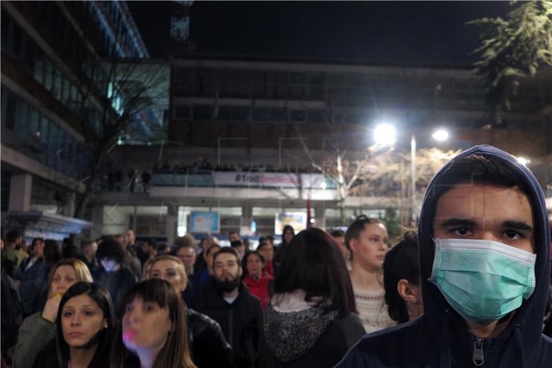 Protests in Serbia enter 14th straight weekend