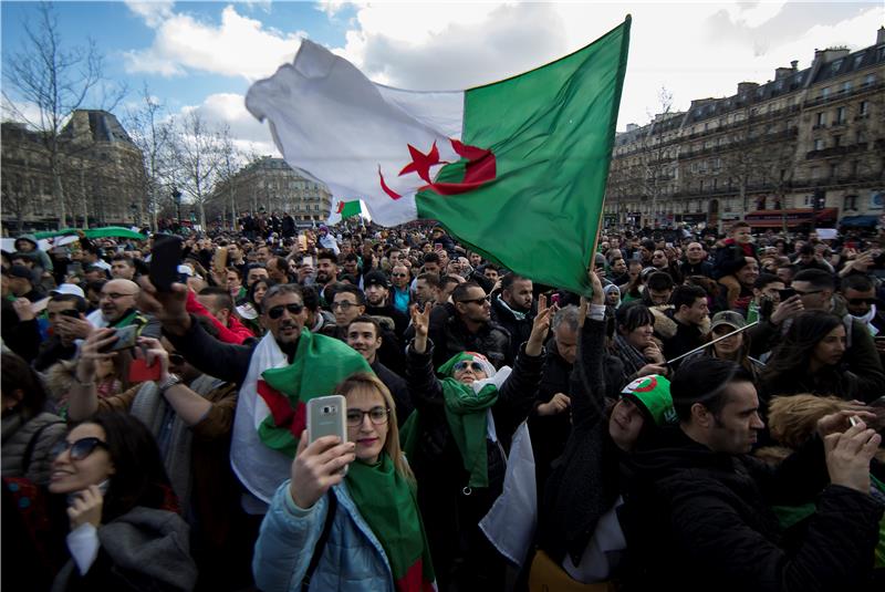 FRANCE ALGERIA BOUTEFLIKA PROTEST