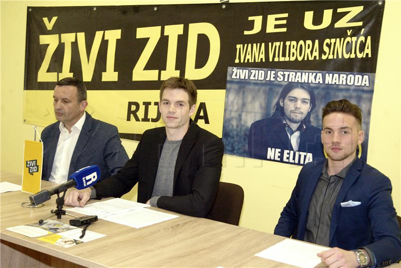 Tiskovna konferencija Živog zida u Rijeci