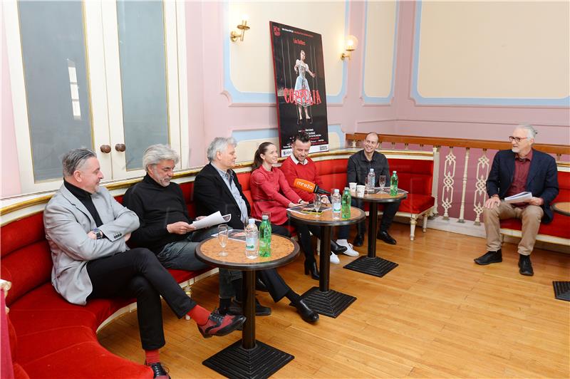 Konferencija za medije uoči premijere baleta Coppelia