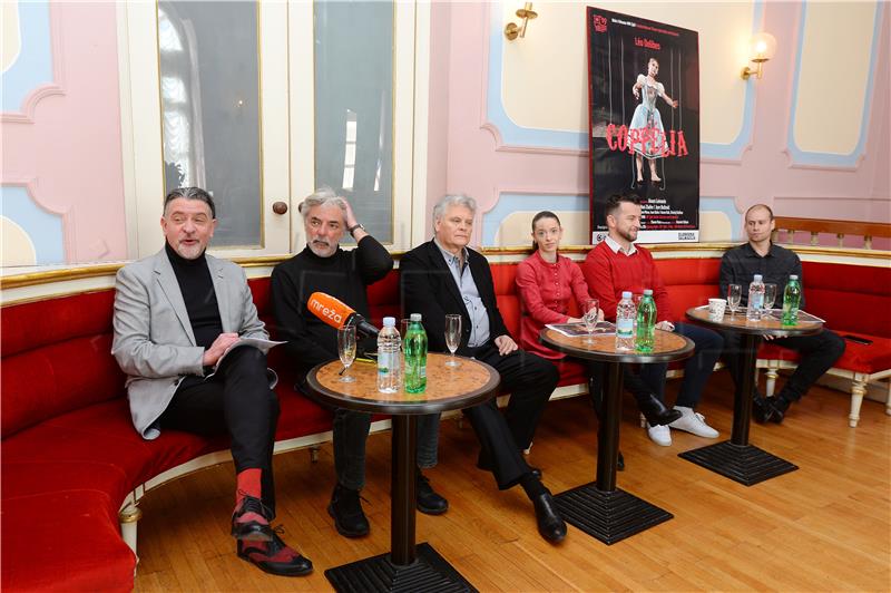 Konferencija za medije uoči premijere baleta Coppelia