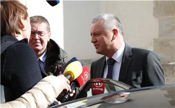 Sastanak koalicijskih partnera u zgradi Vlade