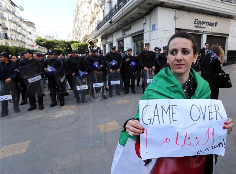 ALGERIA ELECTIONS BOUTEFLIKA PROTEST