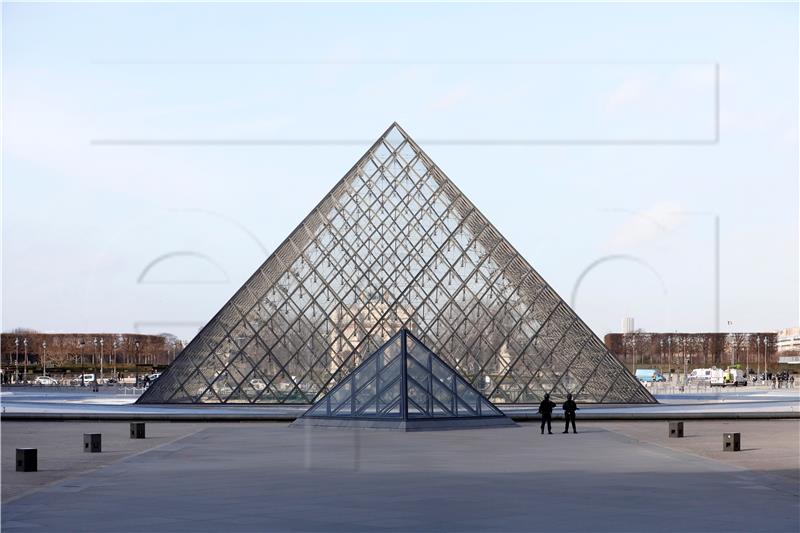 (FILE) FRANCE LOUVRE PYRAMID ANNIVERSARY