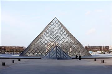 (FILE) FRANCE LOUVRE PYRAMID ANNIVERSARY