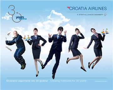 Croatia Airlines u 30 godina prevezao više od 38,2 milijuna putnika 