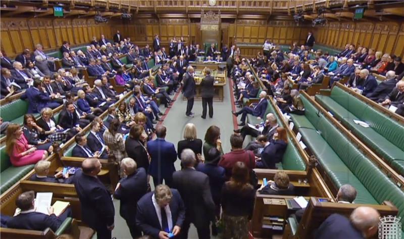 BRITAIN PARLIAMENT BREXIT VOTE