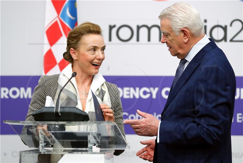 Croatia-Romania relations improving, foreign ministers say