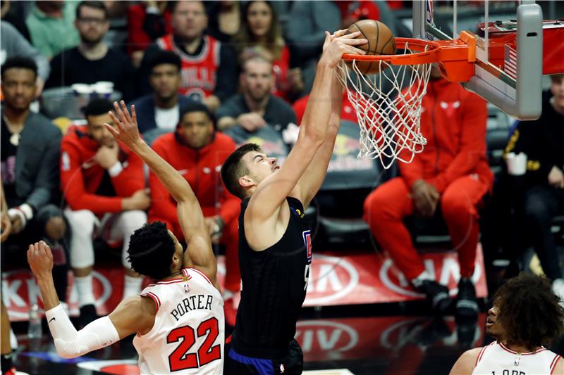 NBA: Devet koševa Zupca u pobjedi Clippersa, četiri poena Bendera u porazu Sunsa