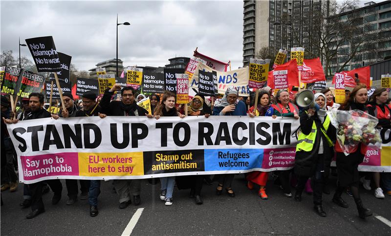 BRITAIN UN ANTI RACSIM DAY