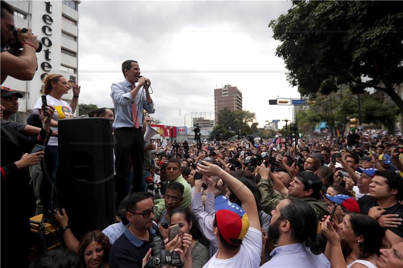 Guaido počeo veliki pohod po Venezueli koji planira završiti u predsjedničkoj palači