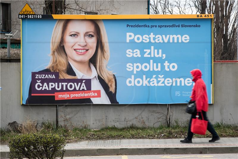 Liberalka Čaputova vodi na predsjedničkim izborima u Slovačkoj