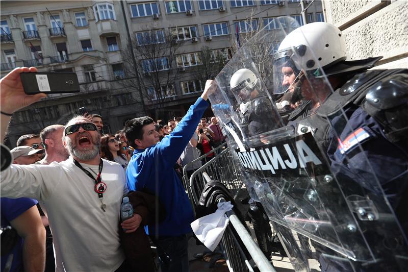 SERBIA PROTEST