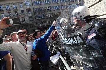 SERBIA PROTEST