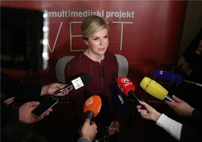 Predsjednica na subotnji prosvjed protiv nasilja nije mogla doći zbog dogovorenih obaveza 