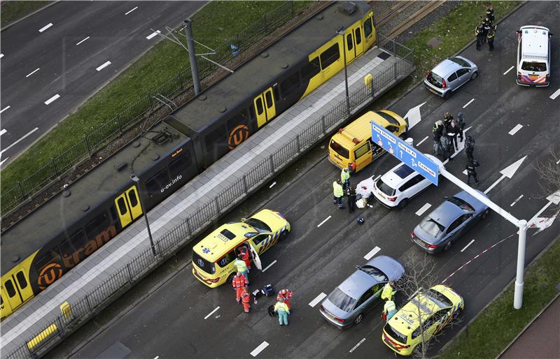 NETHERLANDS UTRECHT TRAM SHOOTING