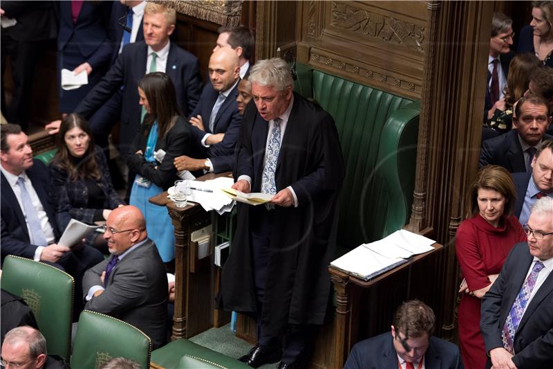 Bercow kaže da sporazum o brexitu mora biti "bitno izmijenjen" da bi se o njemu opet glasalo