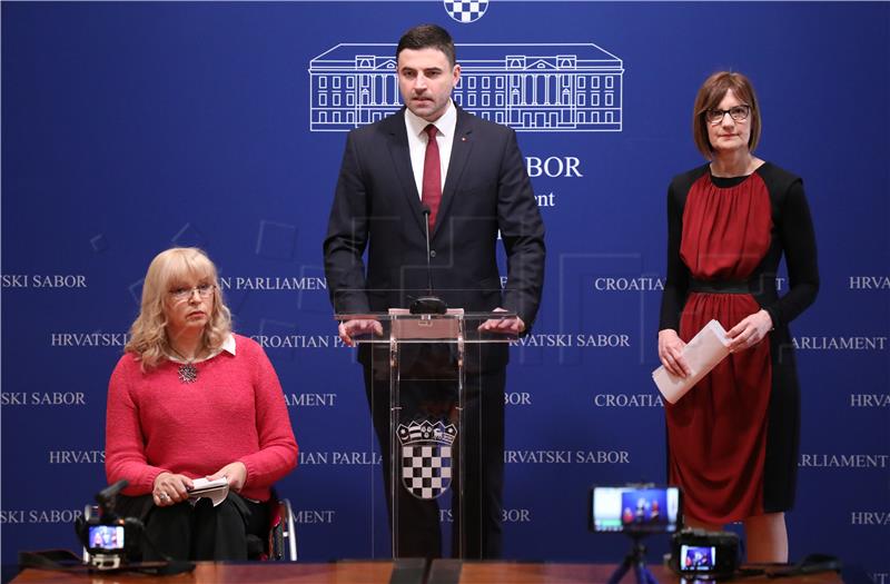 Konferencija za medije Kluba zastupnika SDP-a