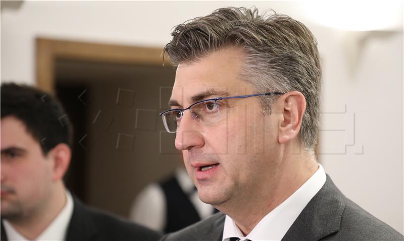 Plenkovic says HDZ doesn't tolerate violence