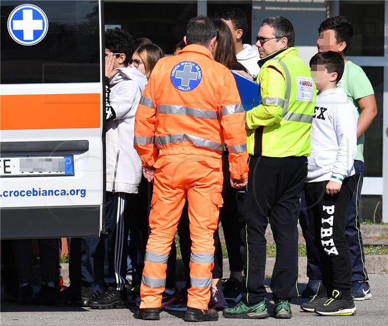 ITALY CRIME BUS HIJACK