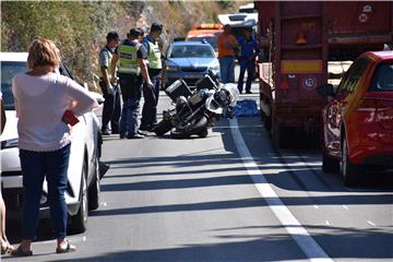 Šibenik: Preminuo vozač motocikla