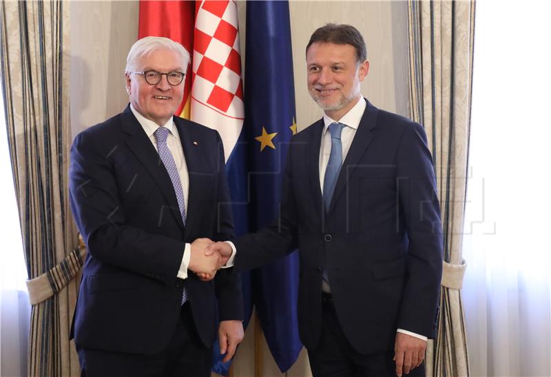 Jandrokovic and Steinmeier confirm action plan will additionally contribute to bilateral relations