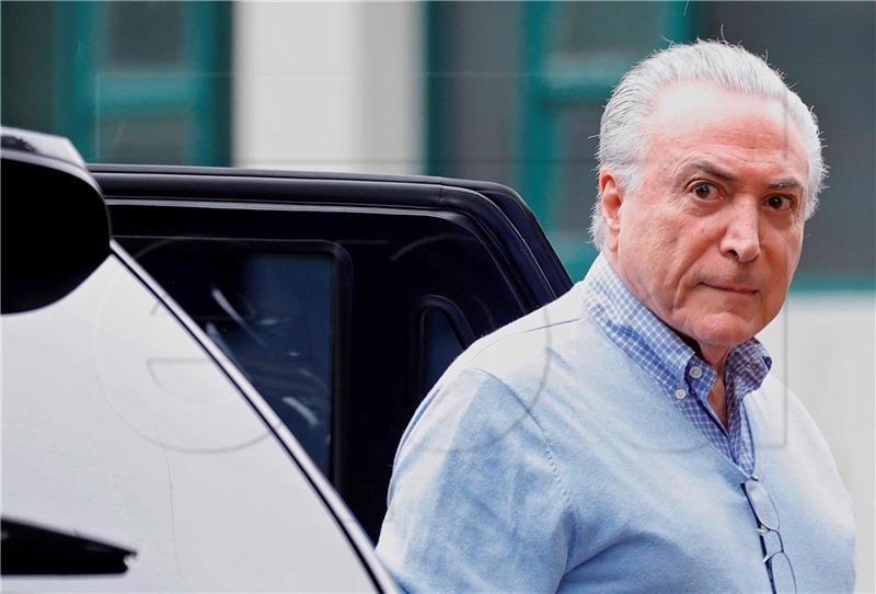 (FILE) BRAZIL CRIME TEMER ARREST