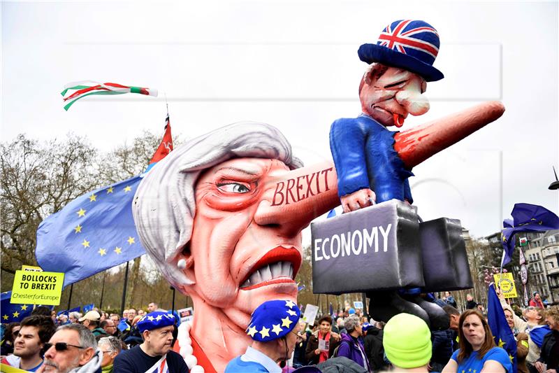 BRITAIN BREXIT PROTEST