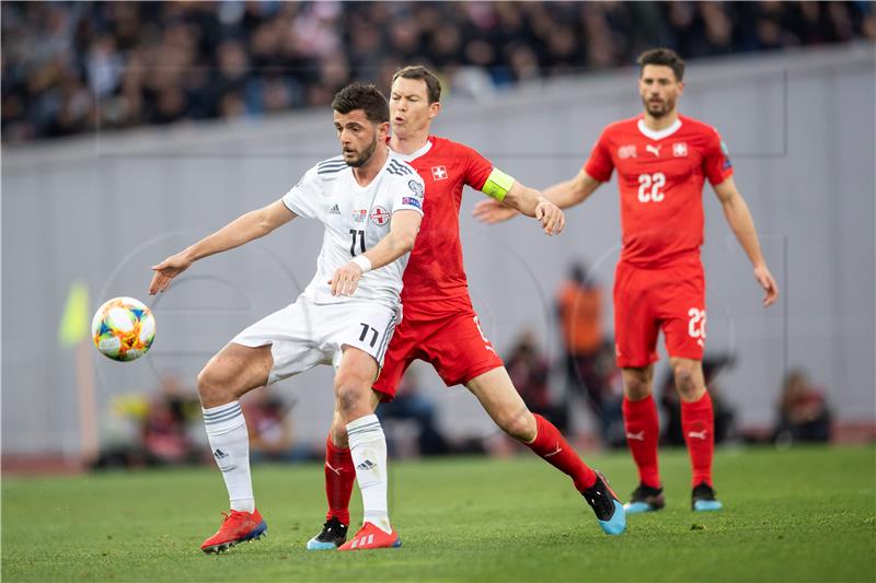 GEORGIA SWITZERLAND SOCCER