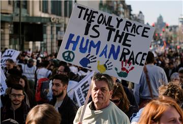 BELGIUM MARCH AGAINST RACISM