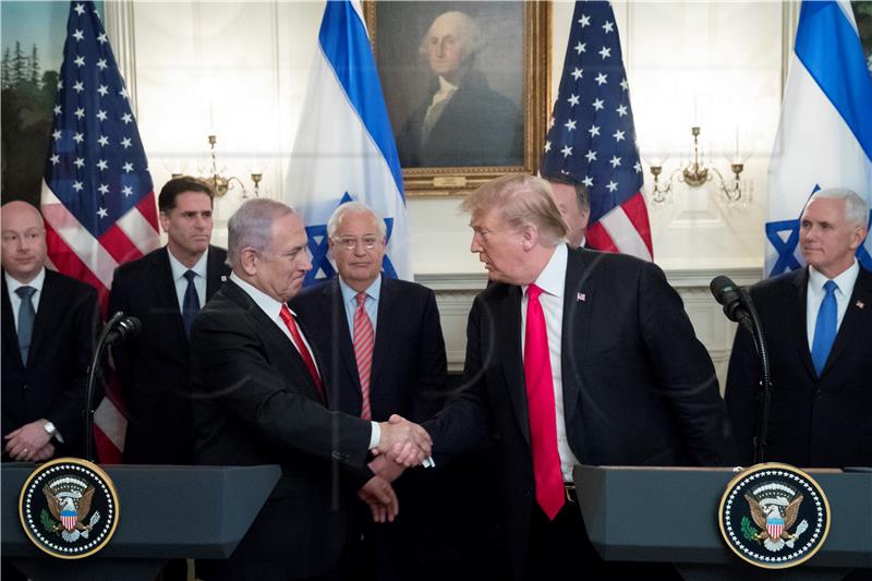 USA ISRAEL TRUMP NETANYAHU