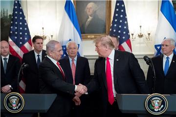 USA ISRAEL TRUMP NETANYAHU