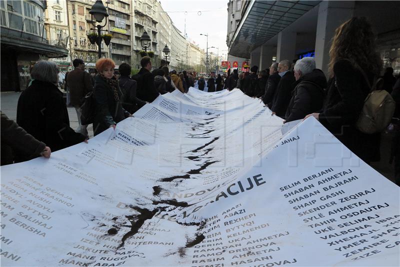 Skupina nevladinih udruga u Beogradu organizirala akciju "Batajnica 744 - zakopana istina"