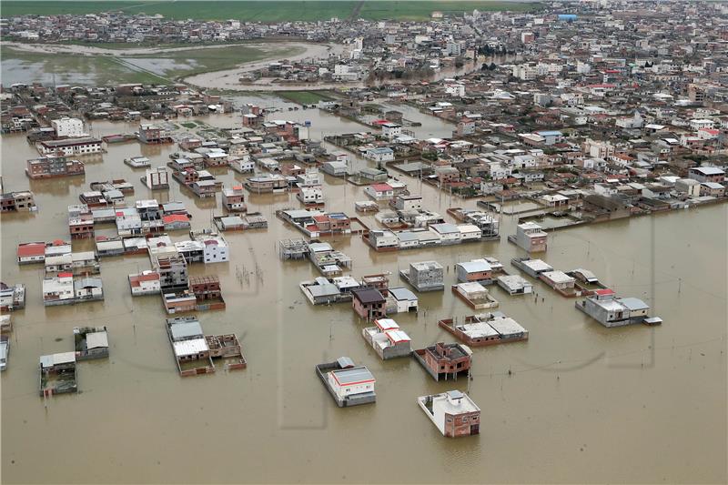 IRAN FLOODS ROUHANI