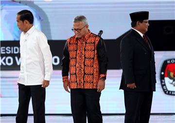 INDONESIA ELECTIONS PRESIDENTIAL CANDIDATE DEBATE