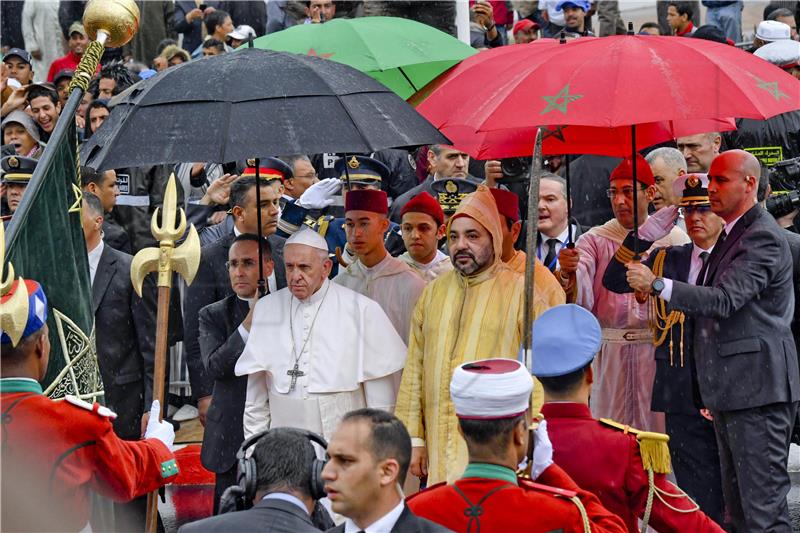 MOROCCO POPE FRANCIS VISIT