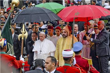 MOROCCO POPE FRANCIS VISIT